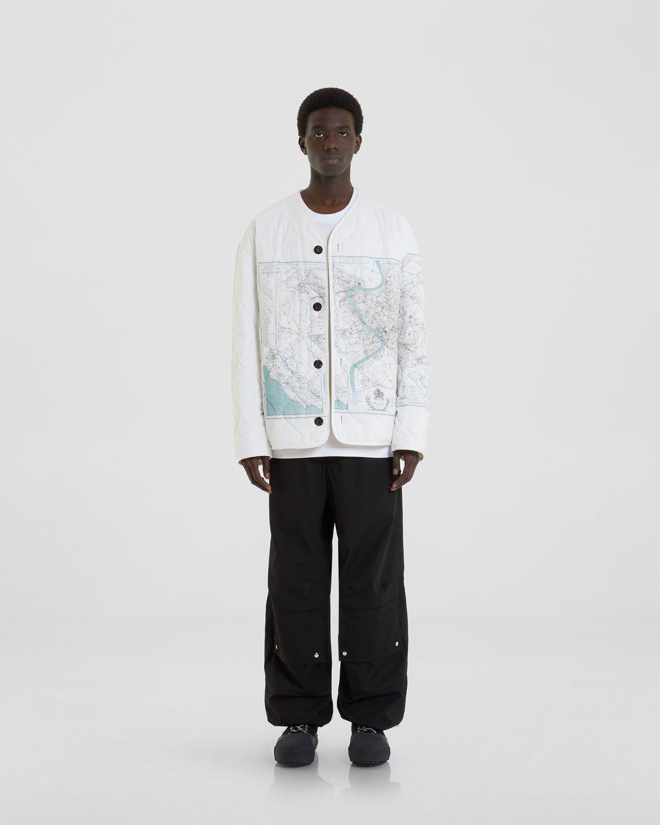 Combat Liner, Map in Off White | OAMC