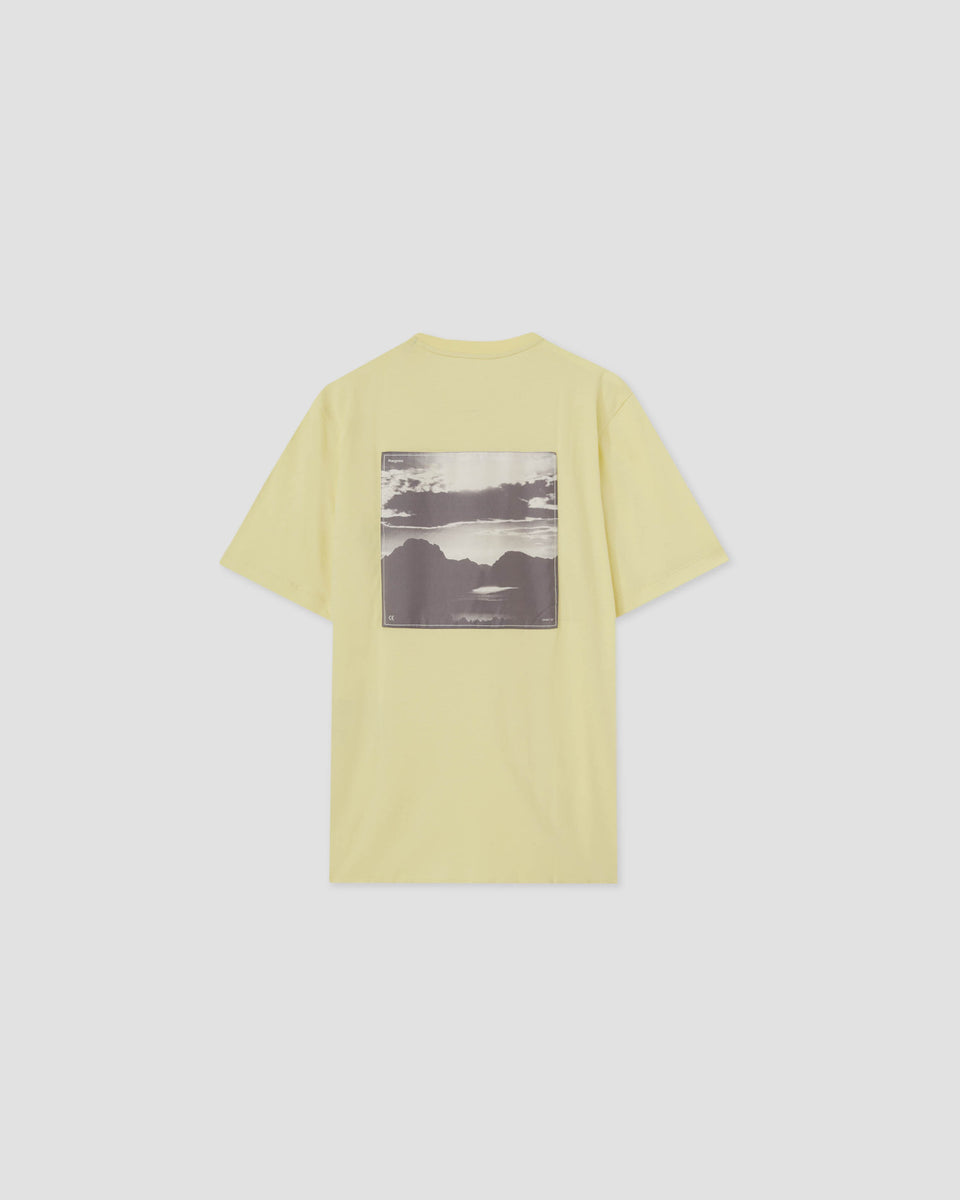 Summit T-Shirt in Light Yellow | OAMC