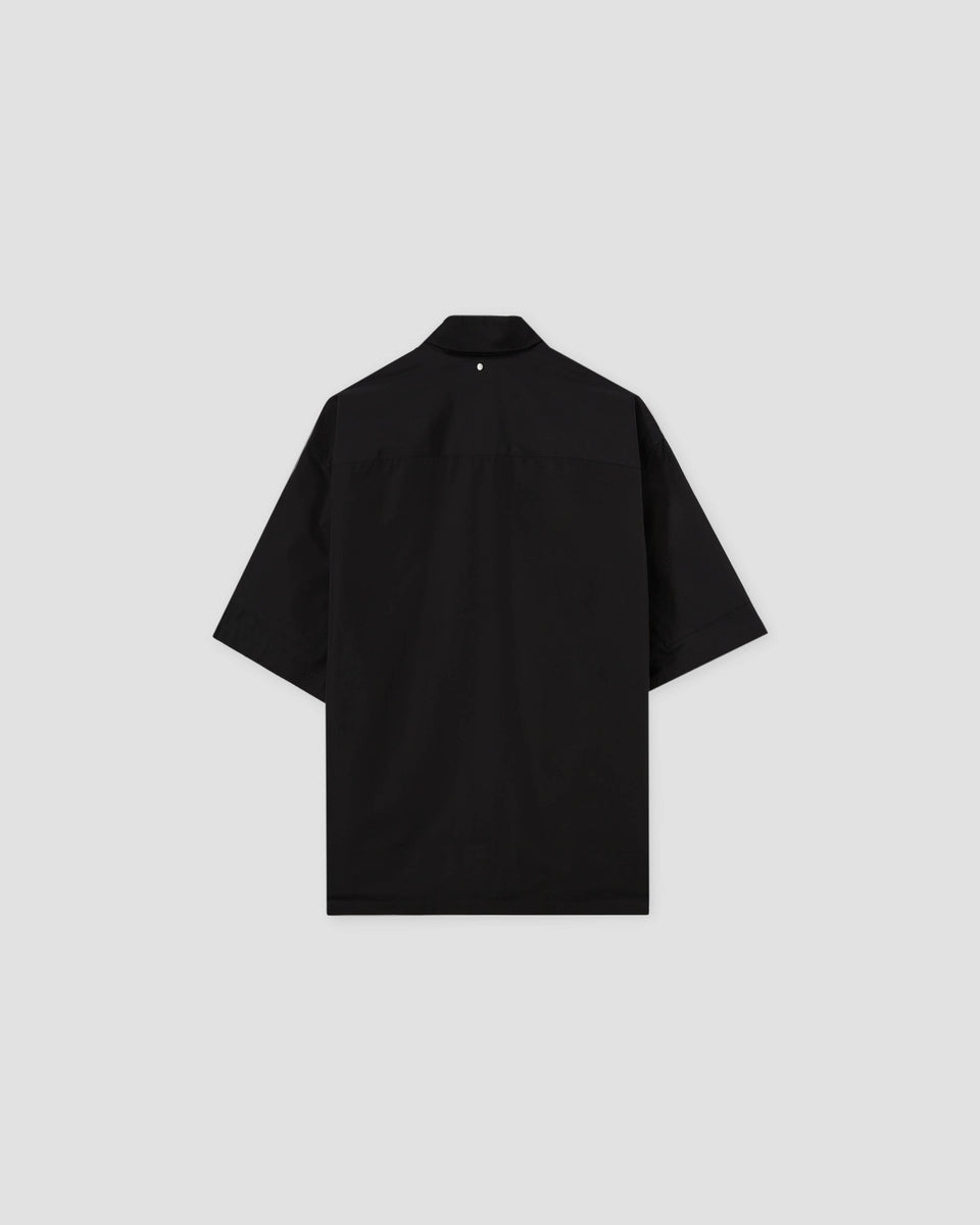 Geo Shirt, Short-Sleeved in Black | OAMC