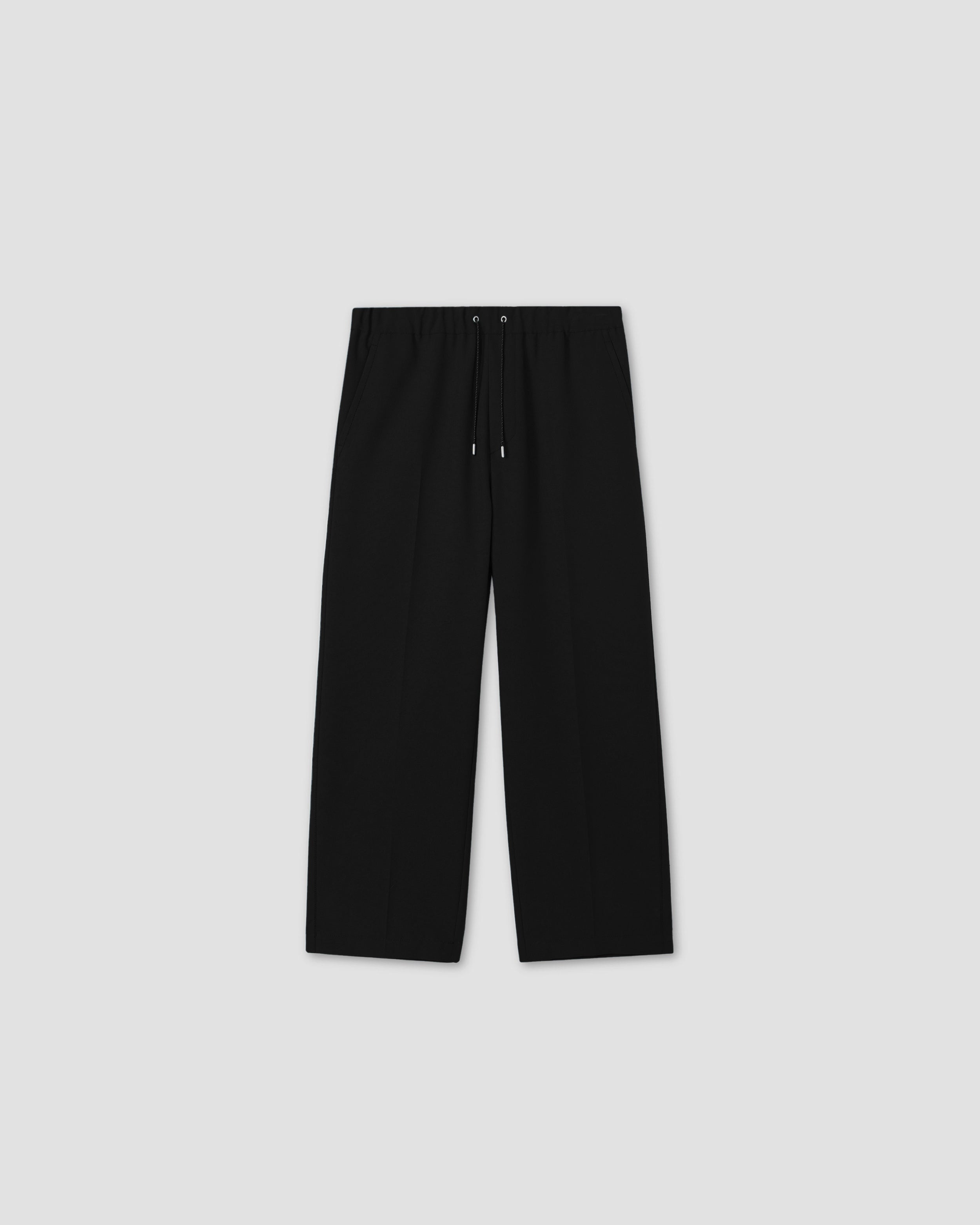 Leg To Stand On - Black Scuba Trousers – DLSB