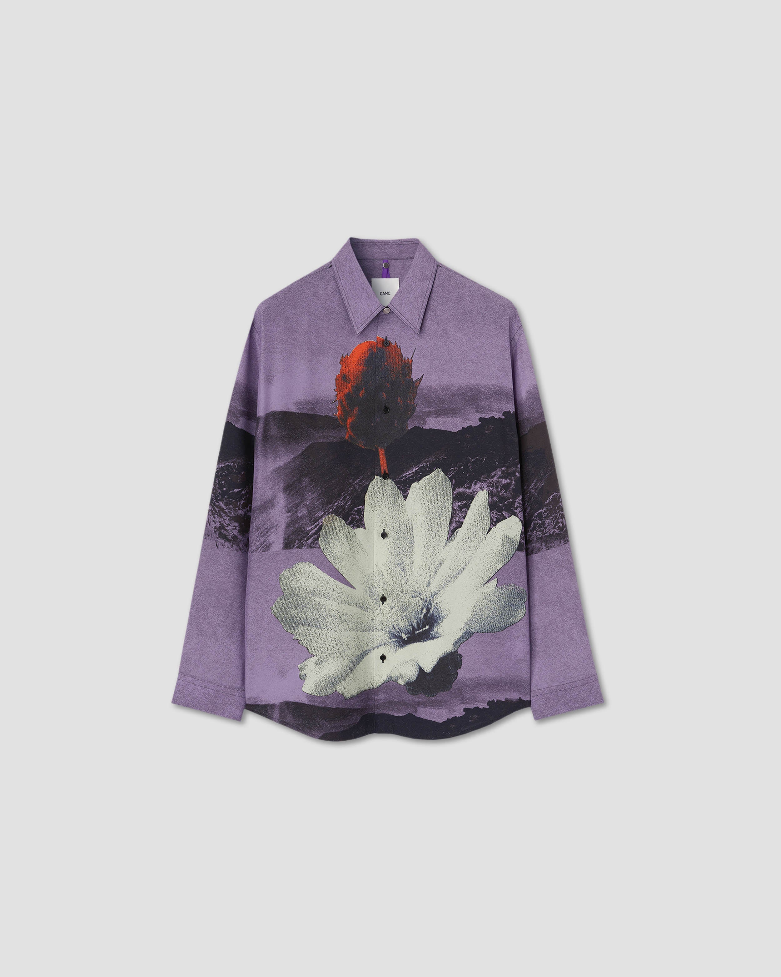 Ray Shirt, Flora in Lilac | OAMC