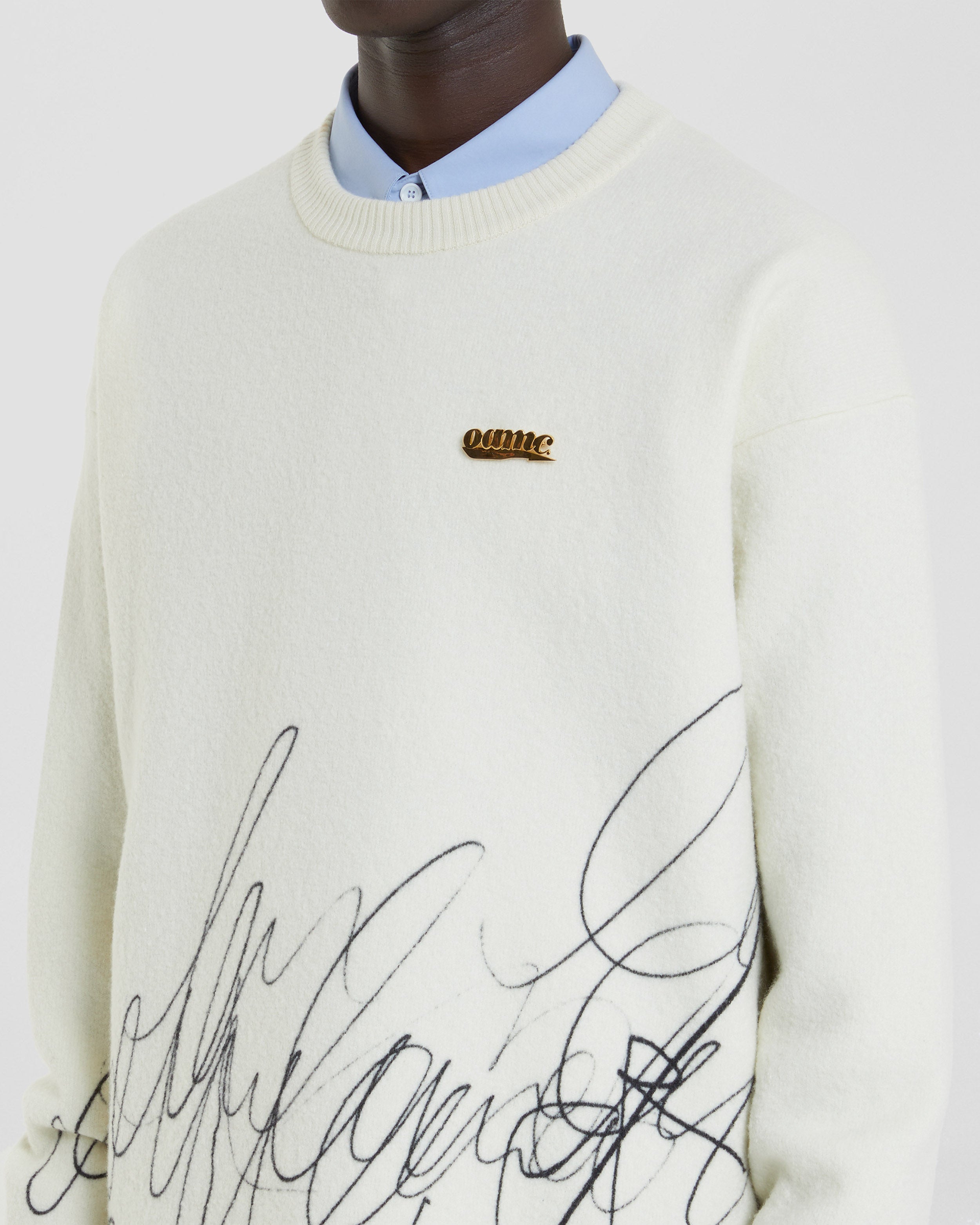 SCRIBBLE CREWNECK